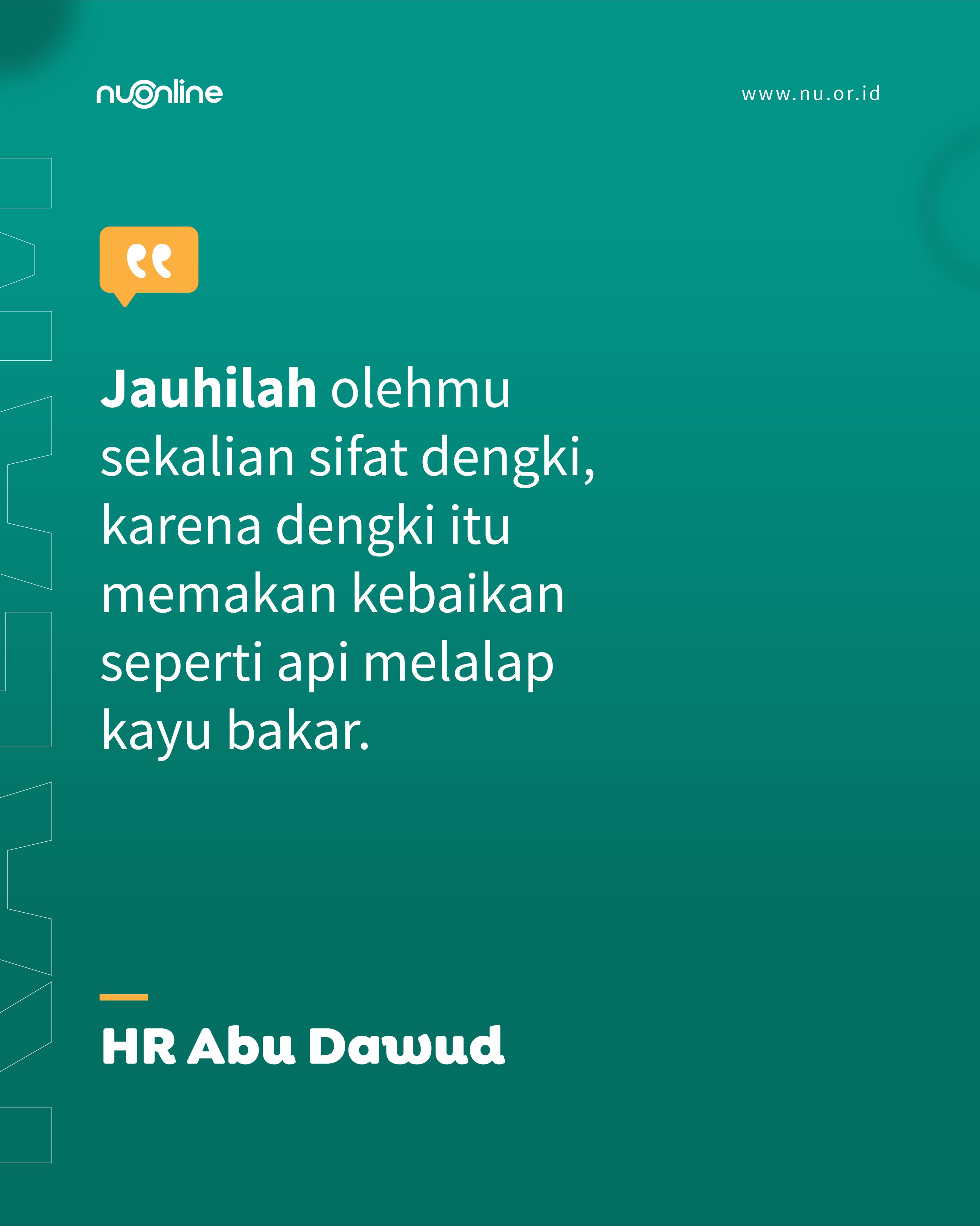 Bahaya Dengki