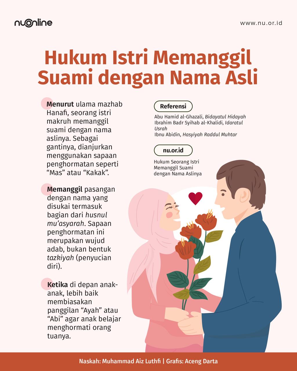 Memanggil Suami dengan Nama Asli?