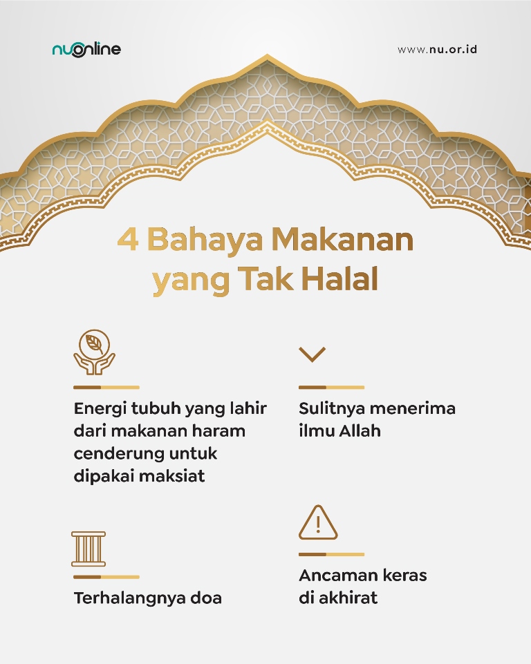 4 Bahaya Makanan yang Tak Halal