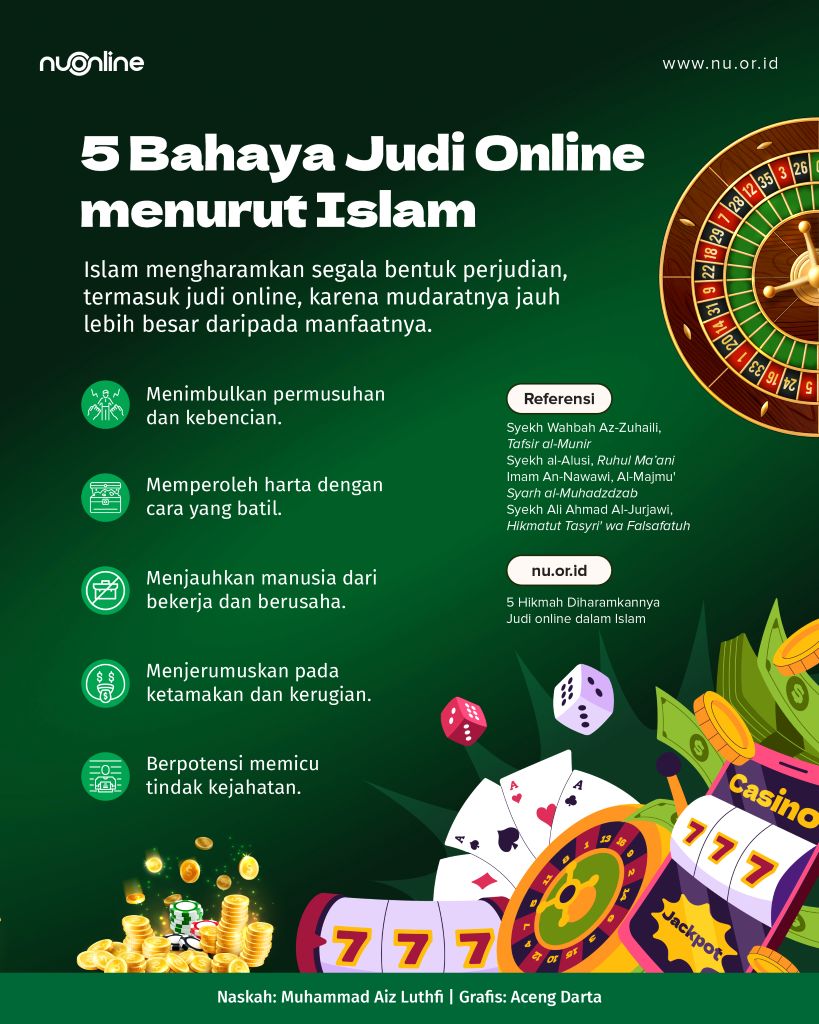 5 Bahaya Judi Online
