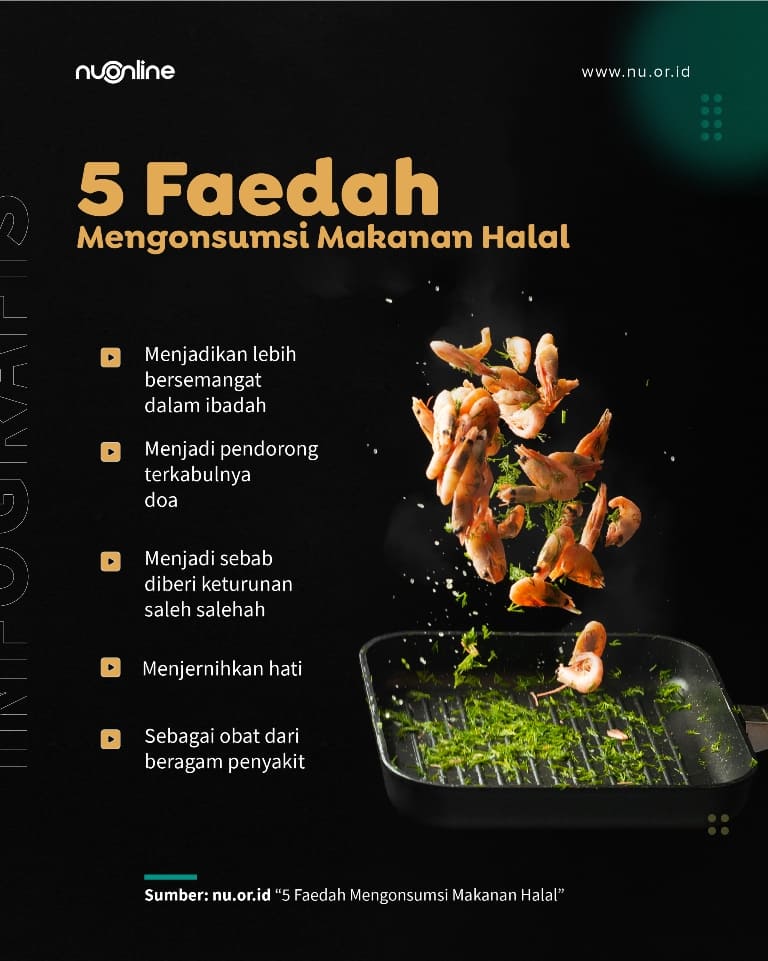 5 Faedah Mengonsumsi Makanan Halal
