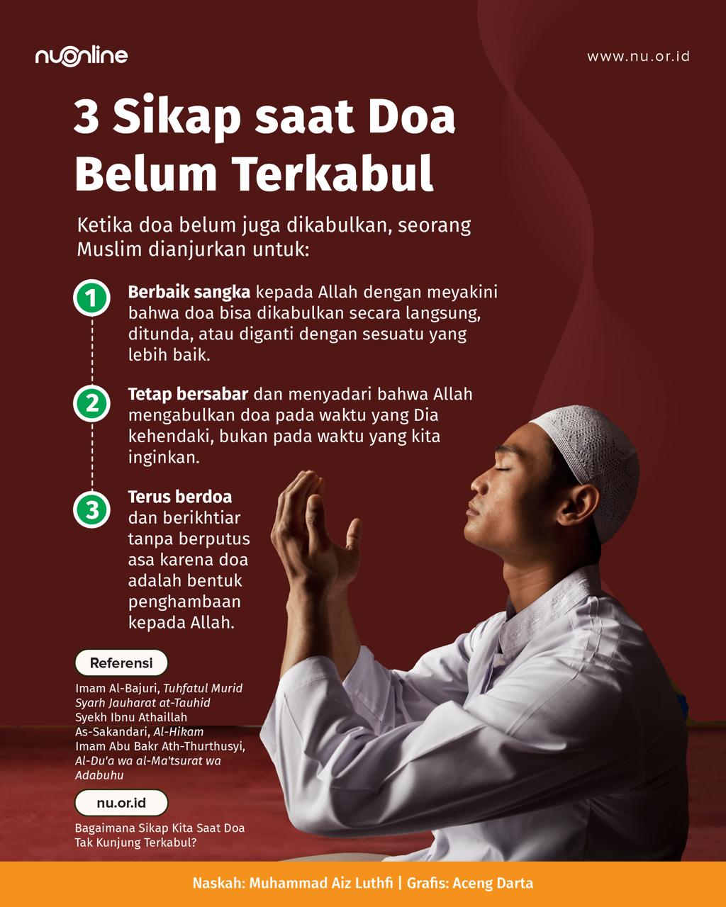 3 Sikap saat Doa Belum Terkabul
