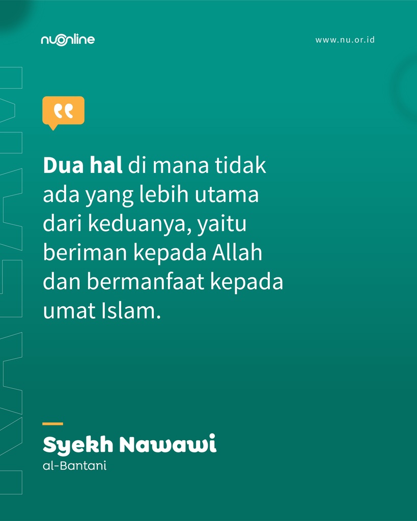 Dua Hal Paling Utama di Sisi Allah