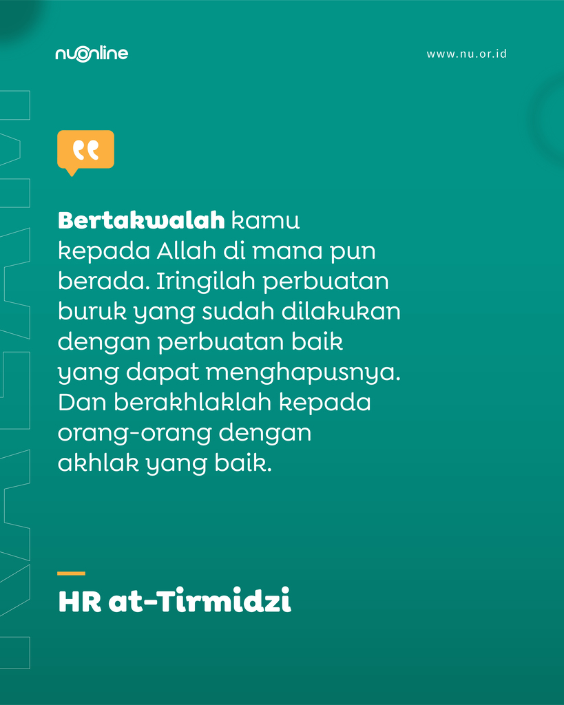 Bertakwalah di Mana pun Berada