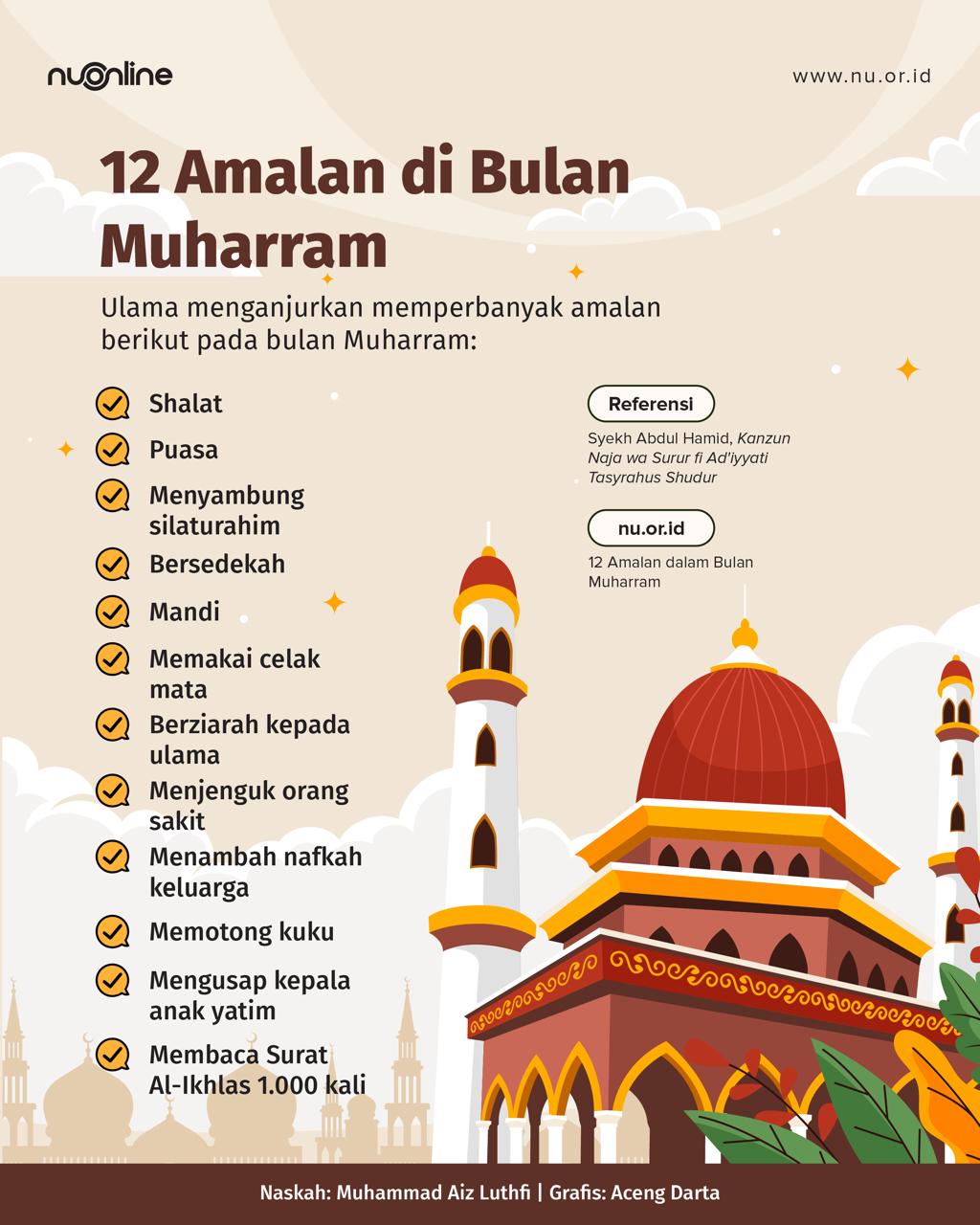 12 Amalan Bulan Muharram