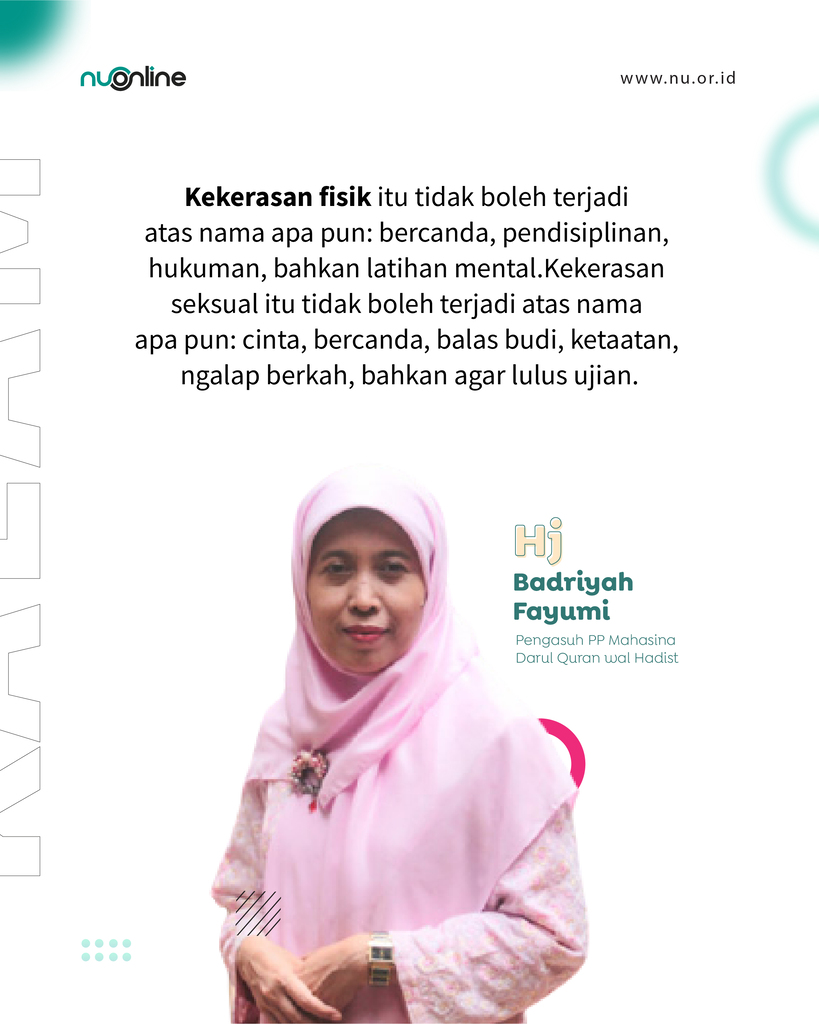 Kekerasan Fisik Dilarang atas Nama Apa Pun