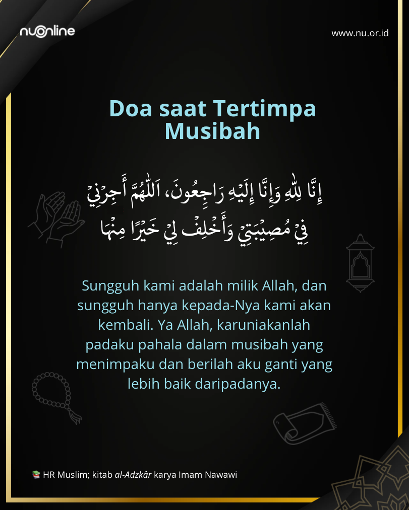 Doa saat Tertimpa Musibah