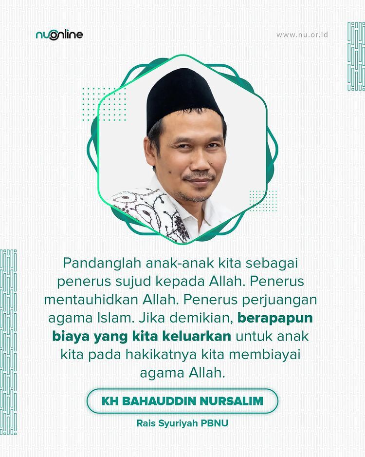 Luruskan Niat Mendidik Anak