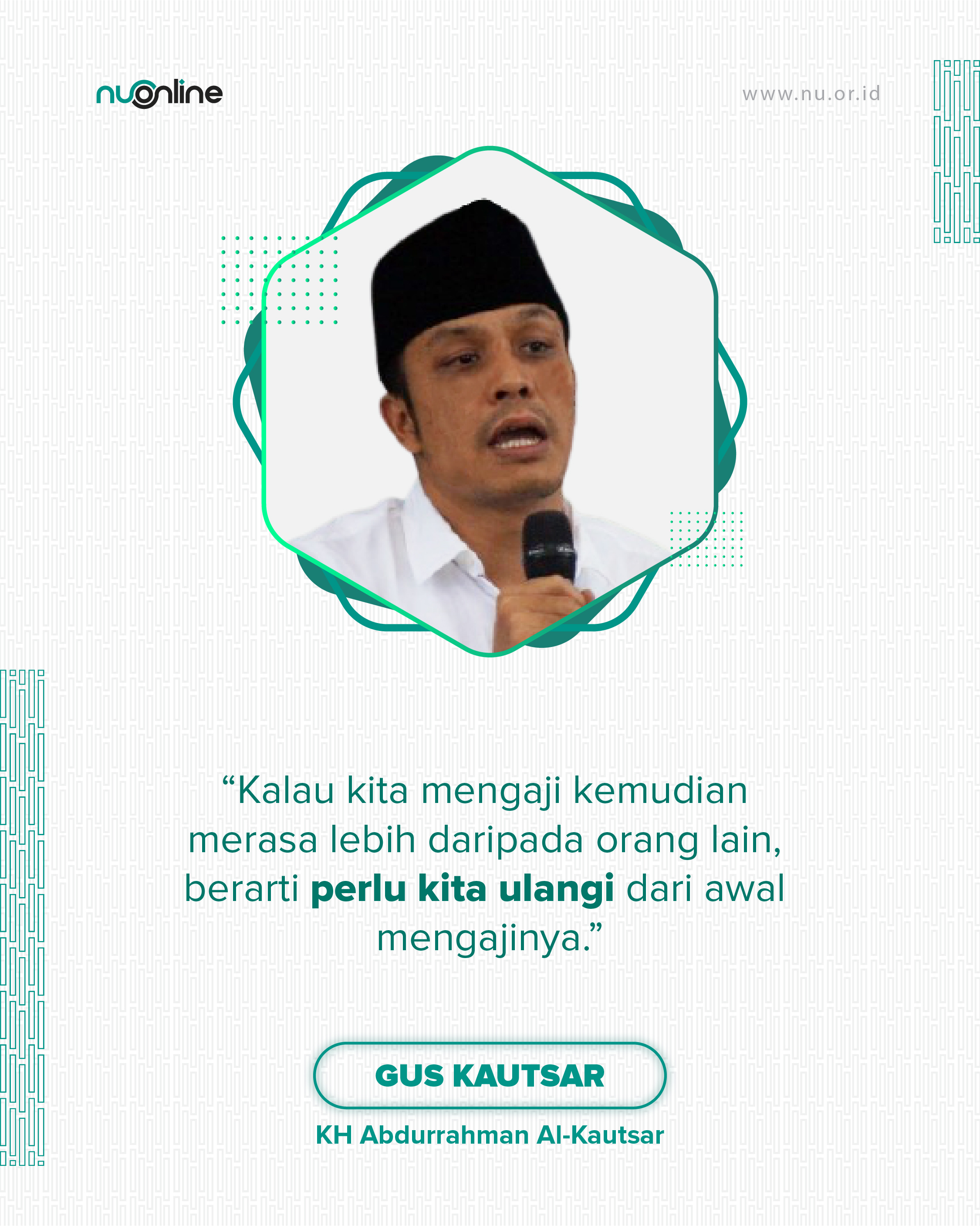 Mengevaluasi Belajar Islam Kita