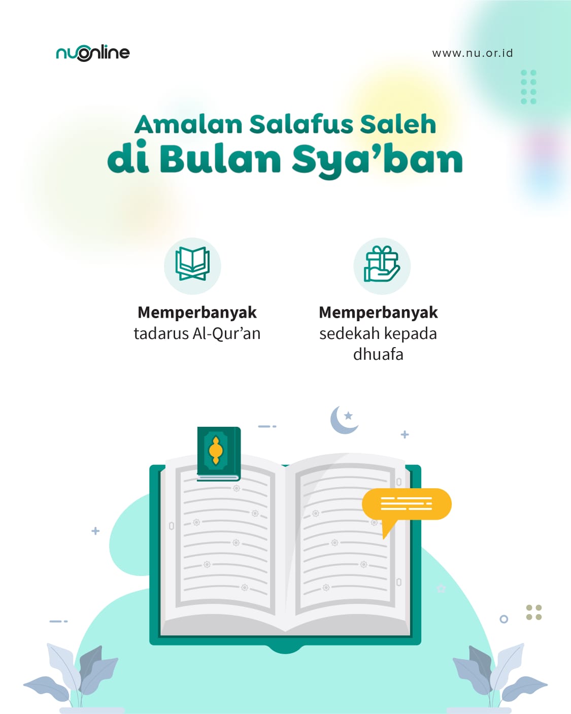 Amalan Salafus Saleh di Bulan Sya&#039;ban