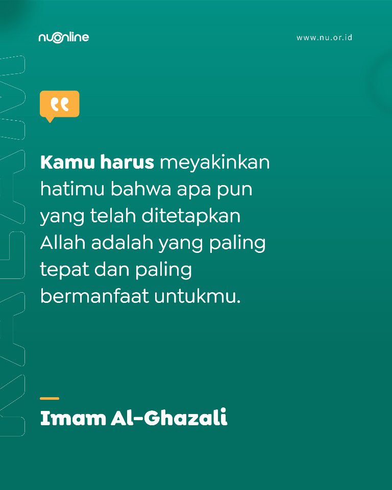 Jangan Meragukan Ketetapan Allah!