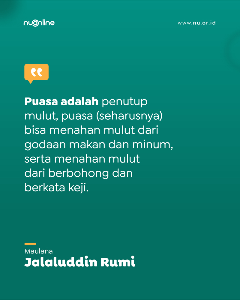 Puasa Mulut dari Keburukan