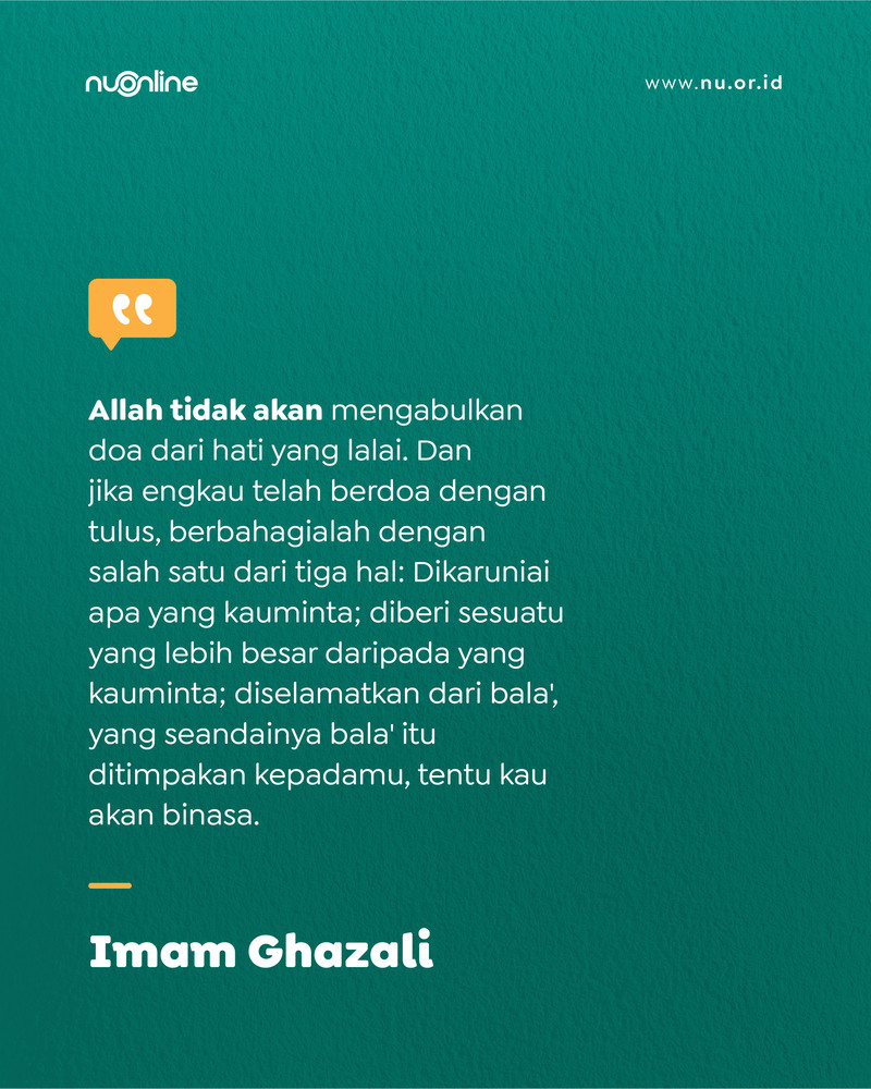Tiga Hal bagi Mereka yang Berdoa Tulus