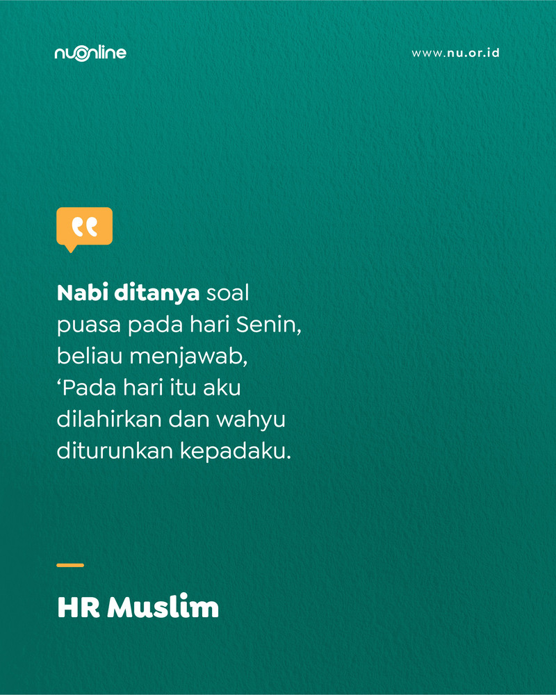 Keistimewaan Puasa Hari Senin