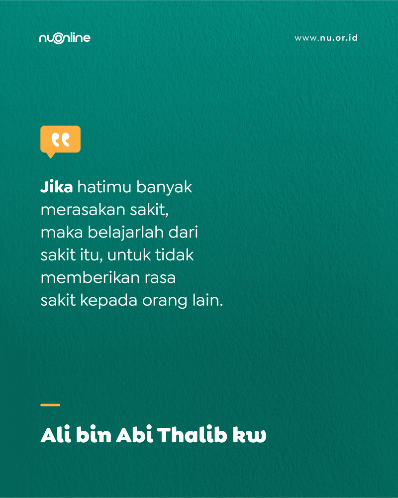 Belajar dari Rasa Sakit Diri Sendiri