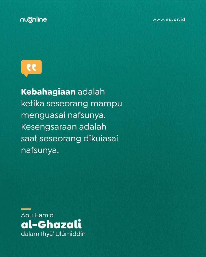 Rumus Kebahagiaan dan Kesengsaraan