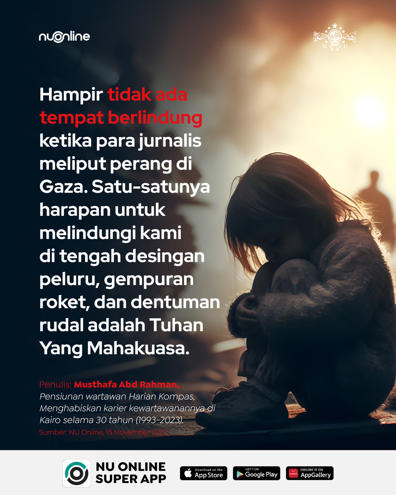 Beratnya Kerja Jurnalistik di Gaza