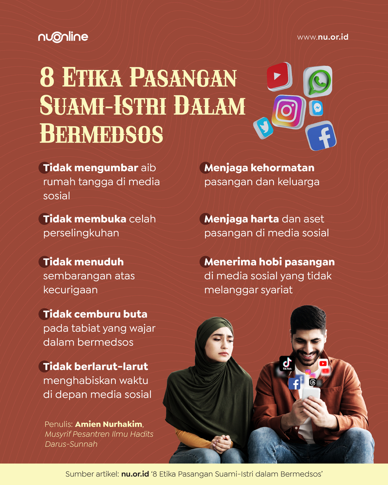 8 Etika Suami-Istri dalam Bermedsos