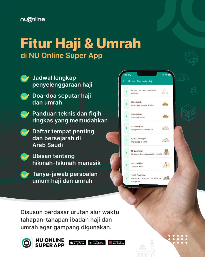 Fitur Haji &amp; Umrah di NU Online Super App