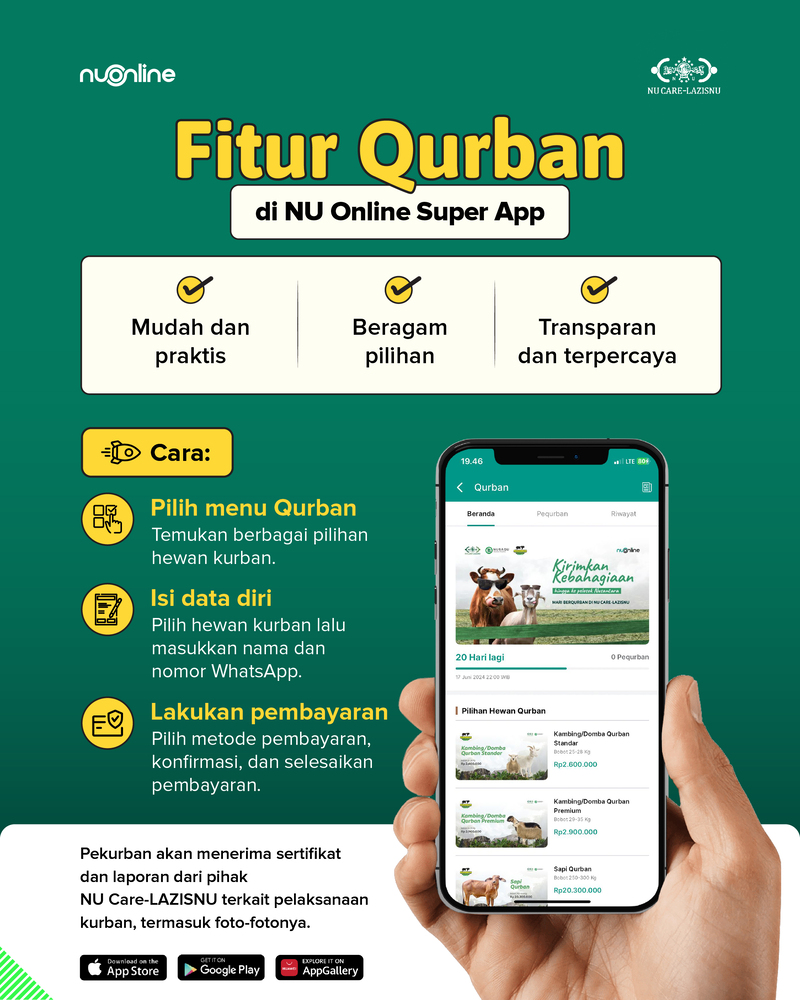 Fitur Qurban di NU Online Super App