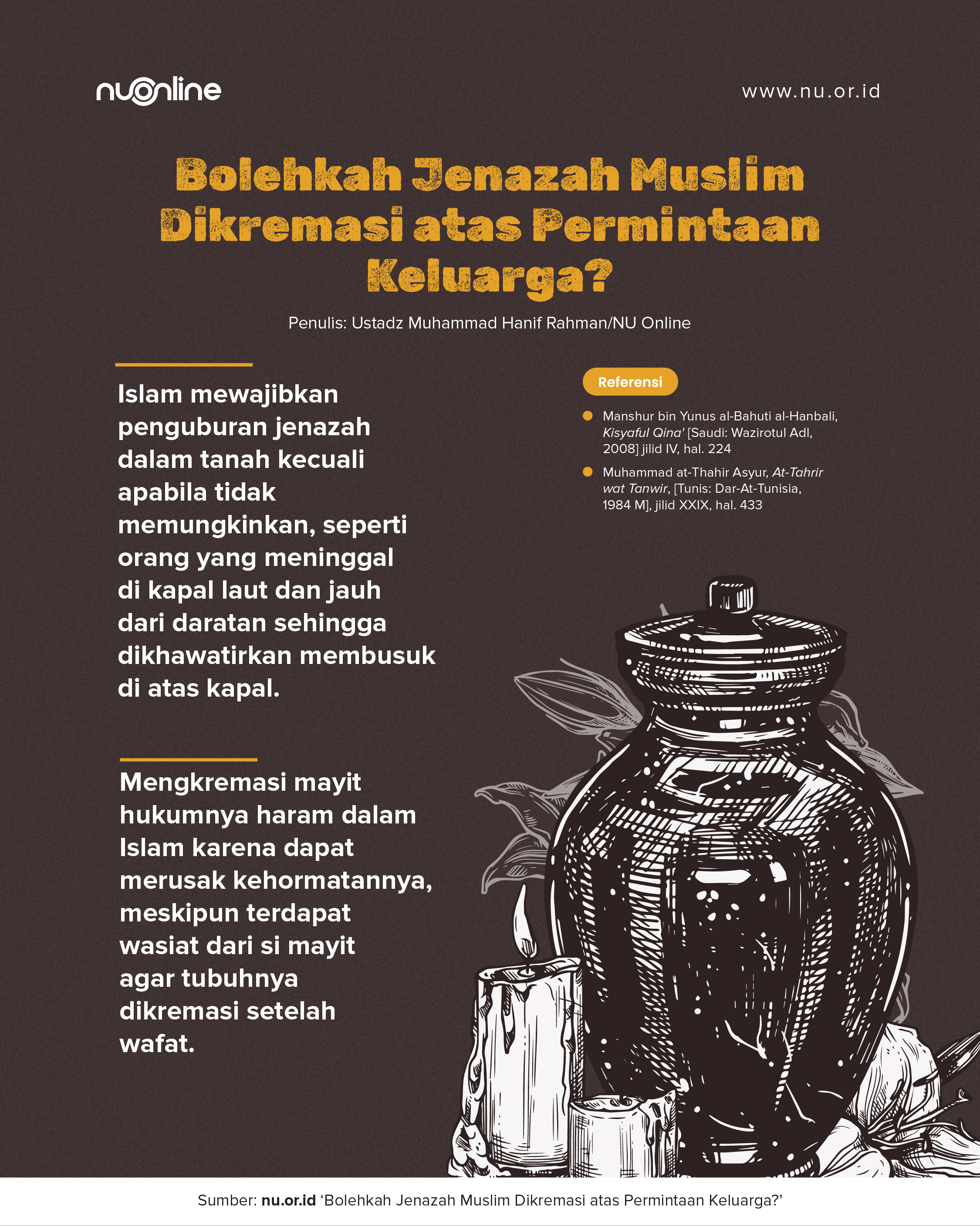Mengkremasi Jenazah Muslim