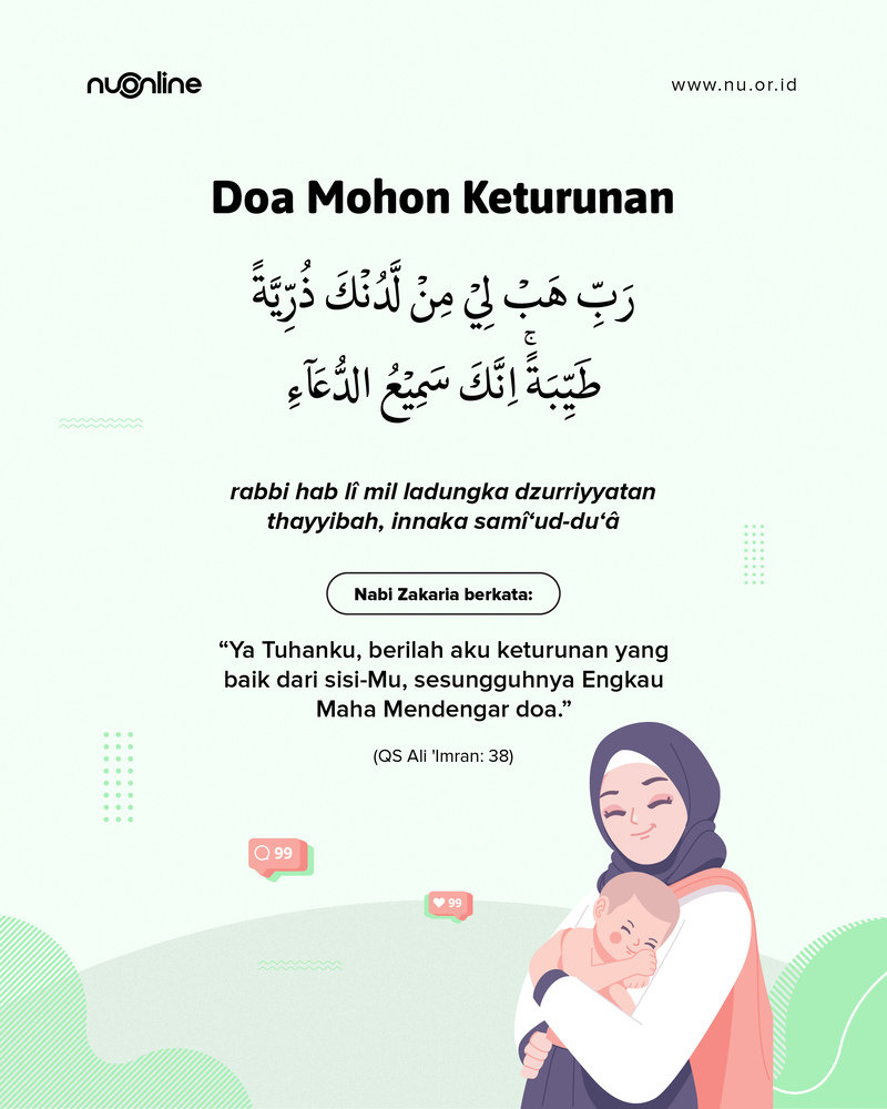 Doa Nabi Zakaria Mohon Keturunan