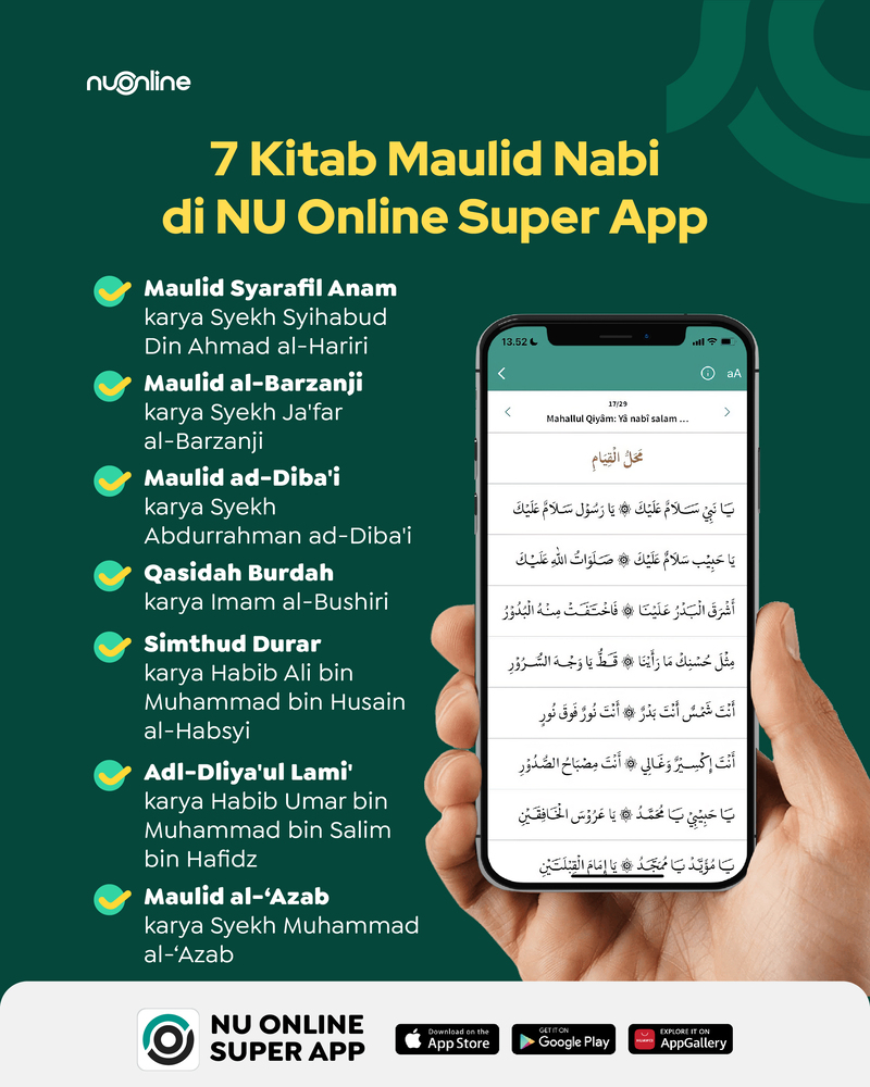 Fitur Maulid di NU Online Super App