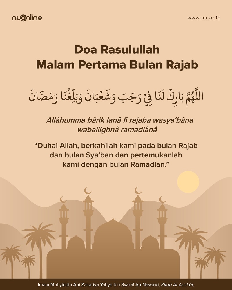 Doa Bulan Rajab