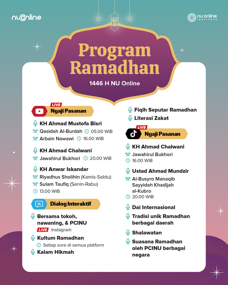 Program Ramadhan NU Online 1446 H