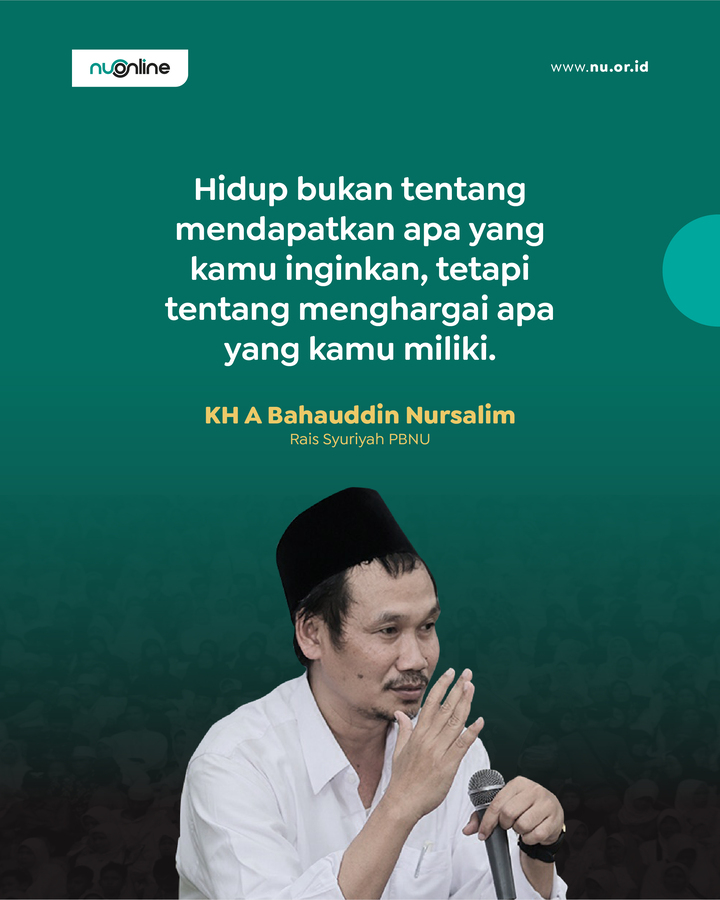 Pesan Gus Baha tentang Hidup yang Berkualitas