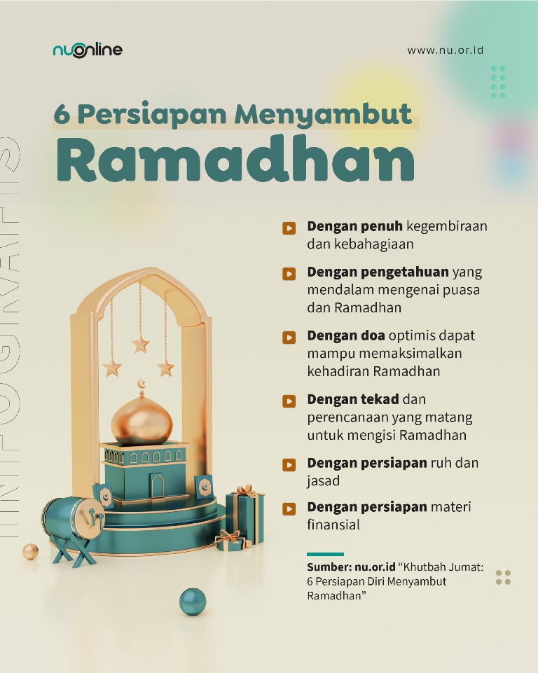 6 Persiapan Menyambut Ramadhan