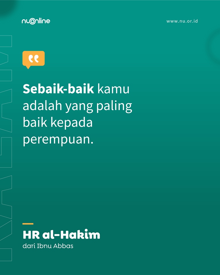 Berperilaku Baik kepada Perempuan