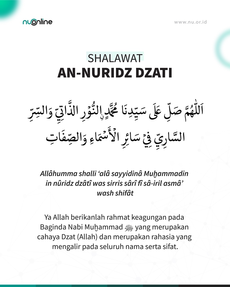 Shalawat an-Nuridz Dzati