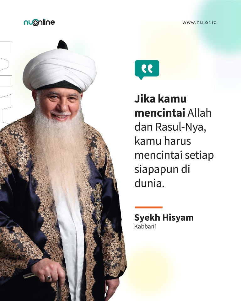 Cinta Allah, Cinta Siapa saja di Dunia