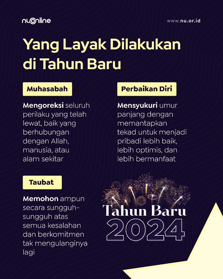 3 Hal Penting di Tahun Baru